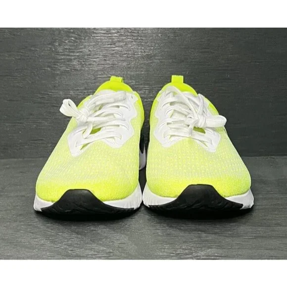Nike Odyssey React Men’s White-Black-Volt Size 11.5 AO9819-103 NEW - Picture 4 of 7